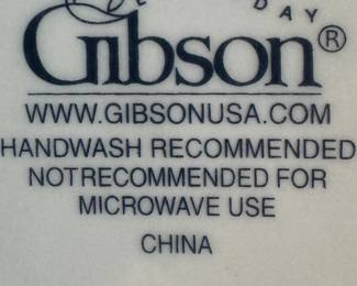 Gibson China Collection