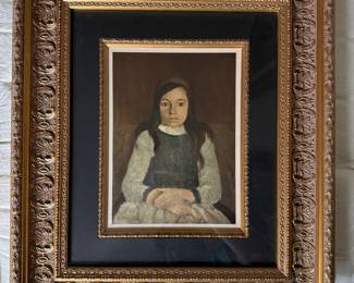 #41 ----	
ARTIST:Henri Matisse
TITLE:	4
MEDIUM:	Framed Lithograph printed in colors on thick wove paper after the origina. Executed under the direct supervison of Henri Matisse.
EDITION:	First printing ,1954. Executed in the studio of Mourlot Freres Paris, Scarce
CANVAS SIZE: 165mm x 228mm 
COA: Yes