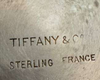 Tiffany & Co Sterling Silver Sugar Pot (222gms)