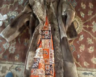 1970's fur coat - fox? 