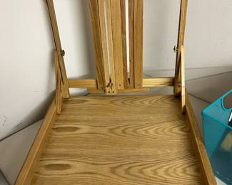 Art Case with Attached Paint Easel