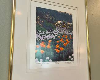Framed & Matted Print "May Flowers" by Gordon Louis Mortensen