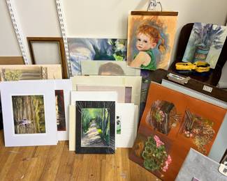 Assortment of Artwork by Jane Mayer