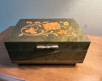 Reuge "The Rainbow Connection" Musical Jewelry Box - Made in Italy