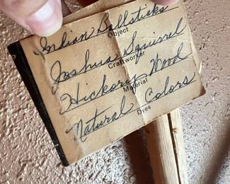 Qualla Arts & Crafts Mutual Inc. Cherokee Indian Ball Sticks