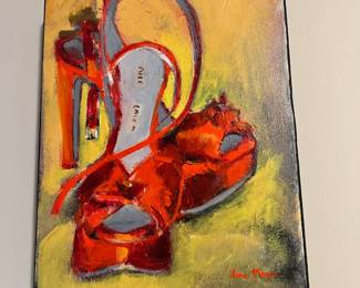 Acrylic on Canvas "Lucky Find" by Jane Mayer