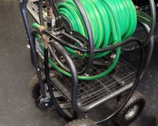 garden hose reel on wheels 