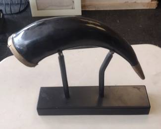 vintage horn with storage 