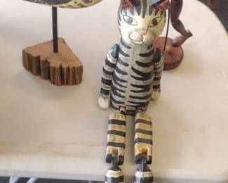 neat carved wood items 