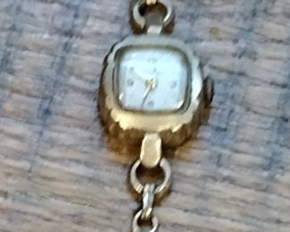 gold filled vintage watch 