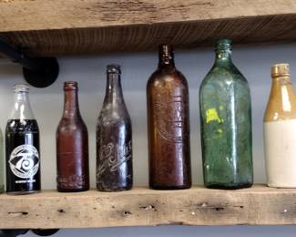 vintage collectible bottles 