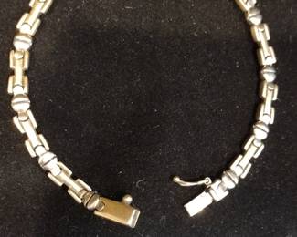 heavy 14k gold bracelet 