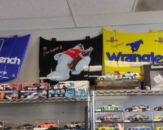 vintage miniature racing hoods