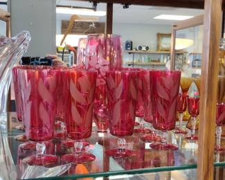 cranberry glasses 