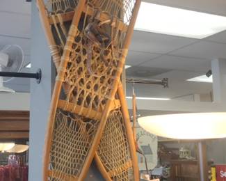 antique snowshoes 