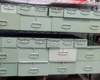 safety deposit boxs large and small 