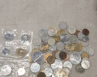 foreign coin lot 