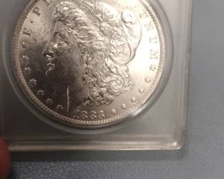Morgan silver dollar