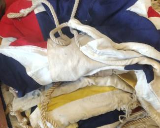 vintage signal flags 