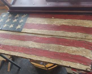 american flag display 