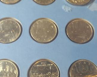 Canadian silver dollars and other 