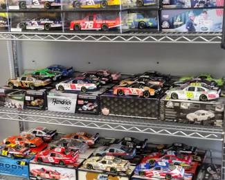 Massive diecast racecar collection 