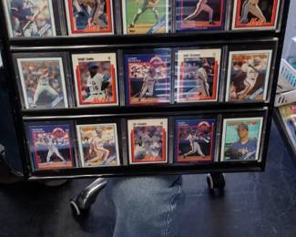 large baseball card hard case display 