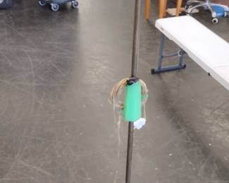 vintage floor lamp with jadeite centerpiece 