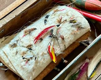 Lot of vintage flies!