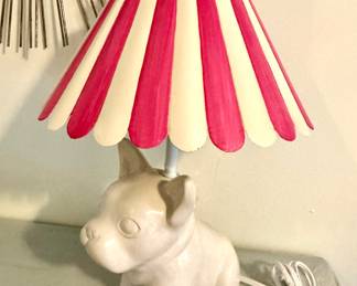 Frenchie Lamp
