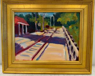 Original artwork throughout the home