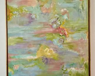 Unsigned original mixed media