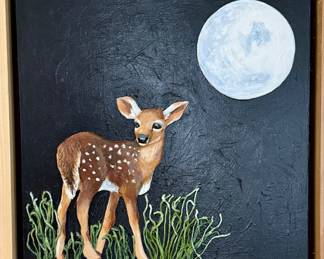 Cindy Parris Original mixed media - clay and oil - must see to appreciate! Local RVA artist