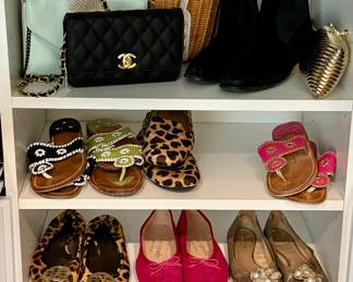 SOOO MANY shoes - in like new condition.Jack Rogers, NEW Uggs, Frye Boots, Tory Burch, Kate Spade... 