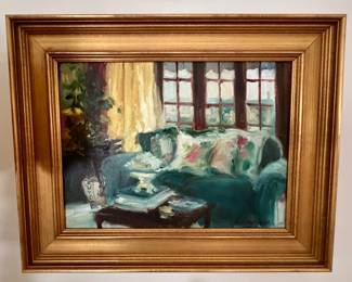 Karen Lawrence original oil on canvas!