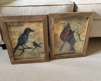 Anthropologie Bird Prints