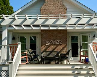 Patio furniture, pots, planters, rockers and more...