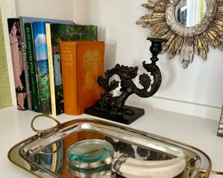 Books shelves are flooded with rare books and 1st editions