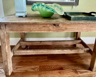 Antique Pine Farm Table