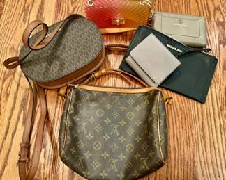 Louis Vuitton, Furla, Michael Kors, Marc Jacobs, 3 Hermes Scarves, India Hicks, Gucci, Hammitt, Alice D....