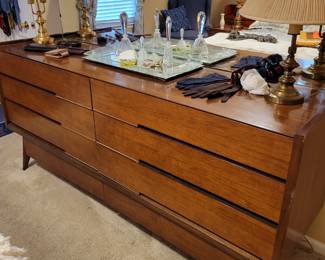 Hoke Furniture - MCM dresser with mirror
