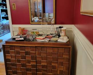 MCM - Paul Evans Style - slate topped server/buffet