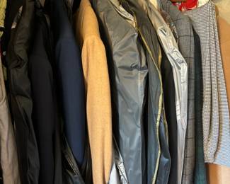 Men's suits and other clothing