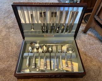 Silverplate flatware