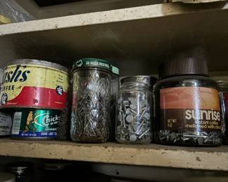 Assorted tools and shop items