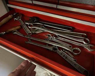 Assorted tools and shop items