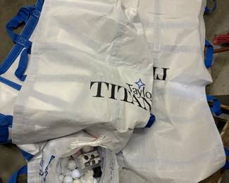 Taylor Titans and golf balls