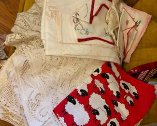 Vintage linens
