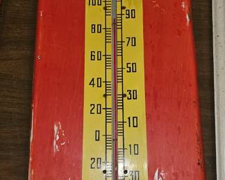 METAL ROYAL CROWN THERMOMETER