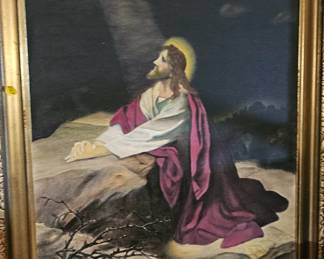 FRAMED PICTURE OF JESUS